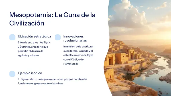 Primeras civilizaciones