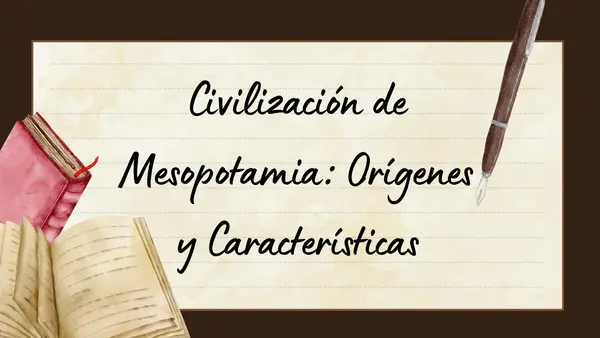 Mesopotamia 7° básico
