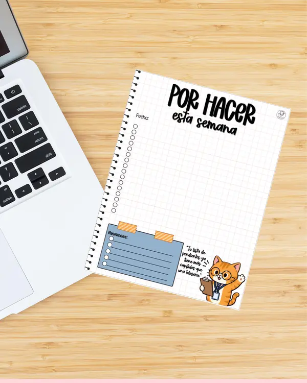 Planner Docente con Milo | Sin Fecha, Todo Nivel | Digital y PDF