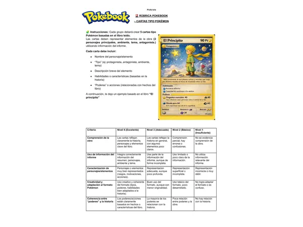 🎴✨ POKEBOOK: Convierte la lectura en una experiencia épica