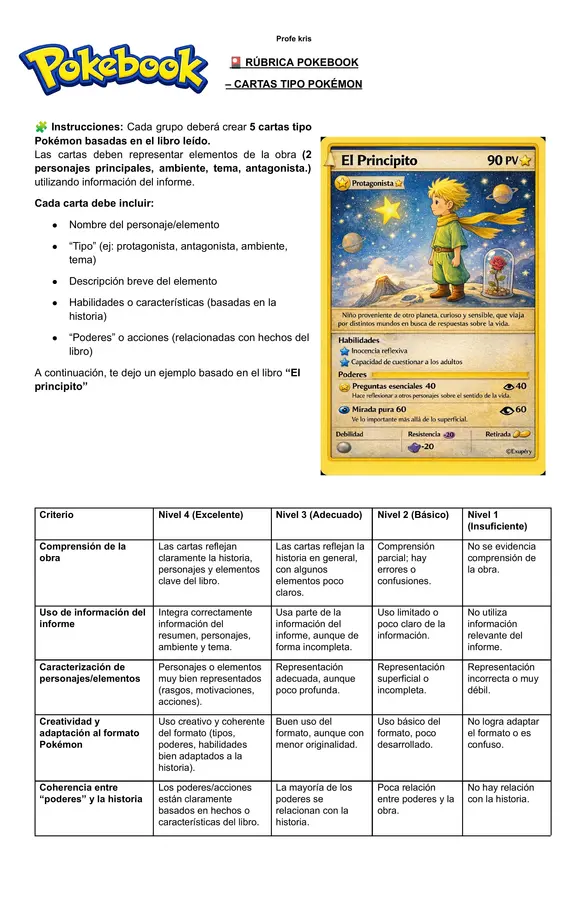 🎴✨ POKEBOOK: Convierte la lectura en una experiencia épica