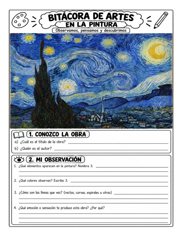 Obras de arte 2° básico