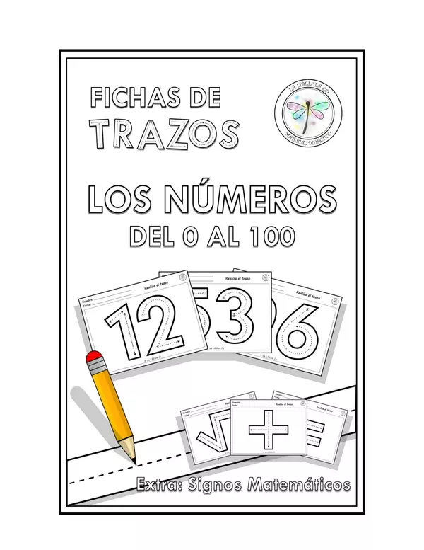 Fichas de Trazos Los Números Extra Los signos matemáticos