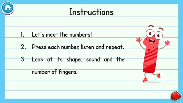 Numbers 1 to 5 PPT Intro | Números 1 al 5 en Inglés