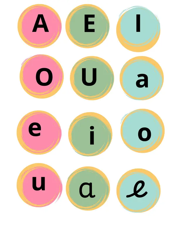 Juego de vocales "Ayudando a los dinosaurios"