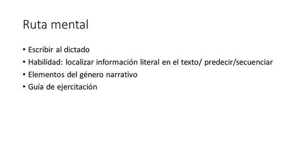 Elementos del género narrativo