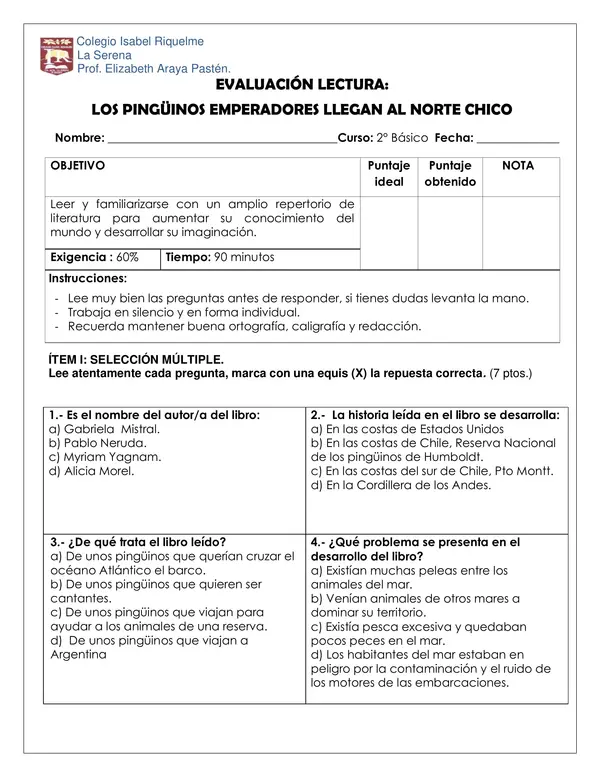 Los pingüinos emperadores llegan al norte chico