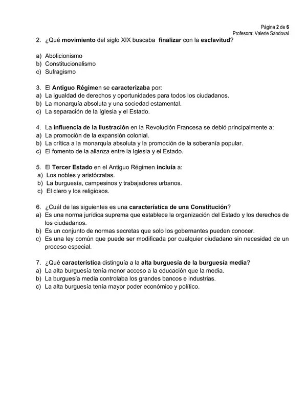Prueba liberalismo adaptada