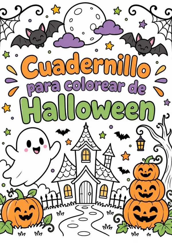 Cuadernillo para colorear - Halloween