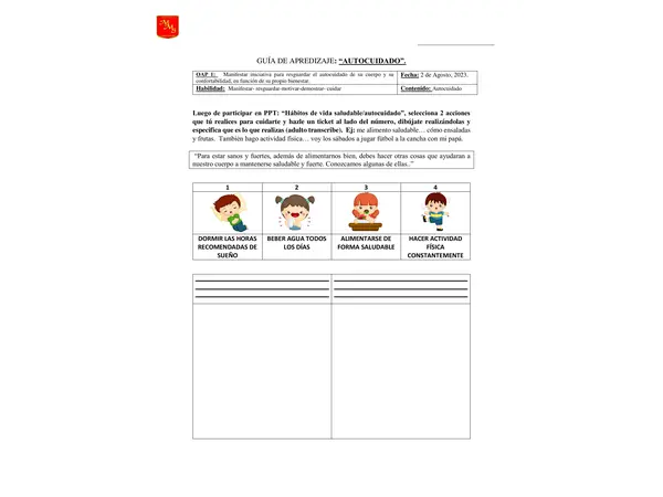 AUTOCUIDADO