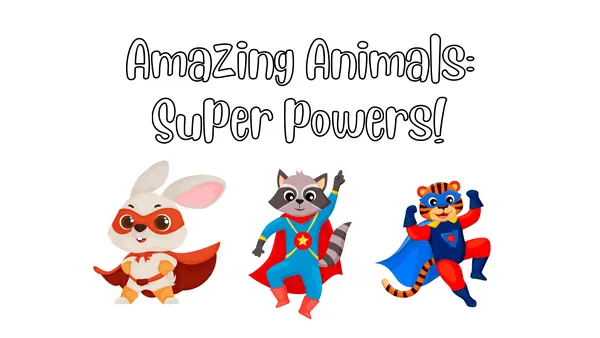 Amazing animals Minibook 