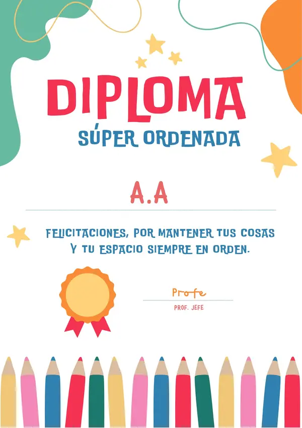 Diplomas de reconocimiento