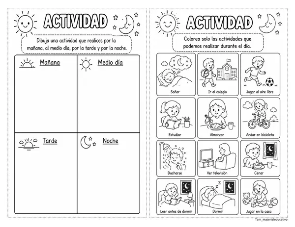 Ciclo diario 1° básico 