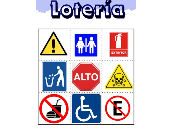 Lotería de señalética