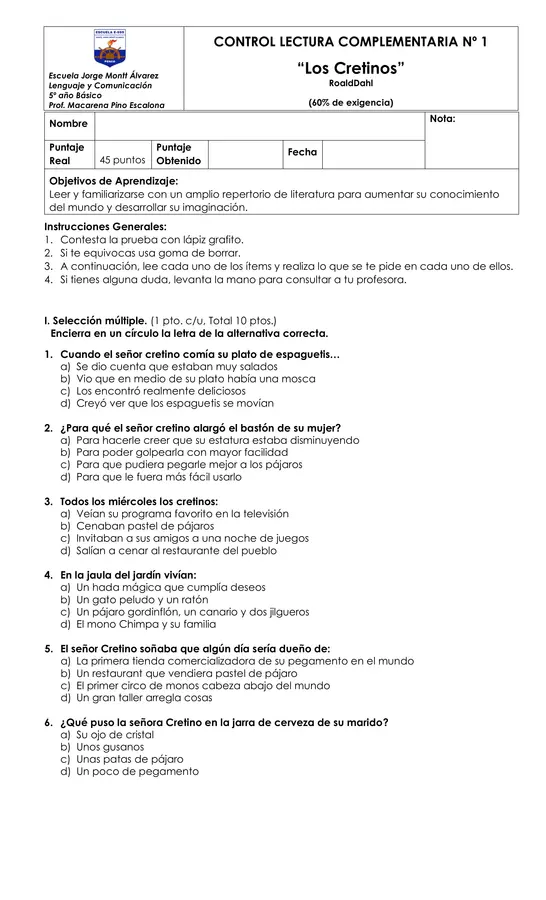 Los cretinos