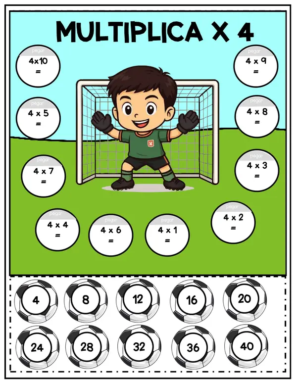 GOOL DE MULTIPLICACIONES