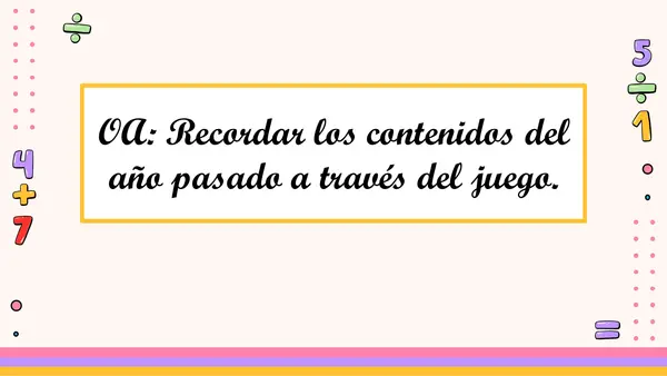 Juego Diagnóstico 3ro Básico