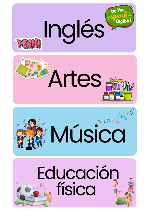 Horario 8vo Básico Chile