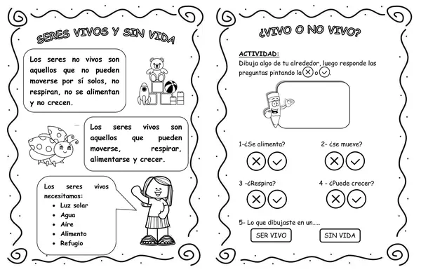 Seres vivos y no vivos