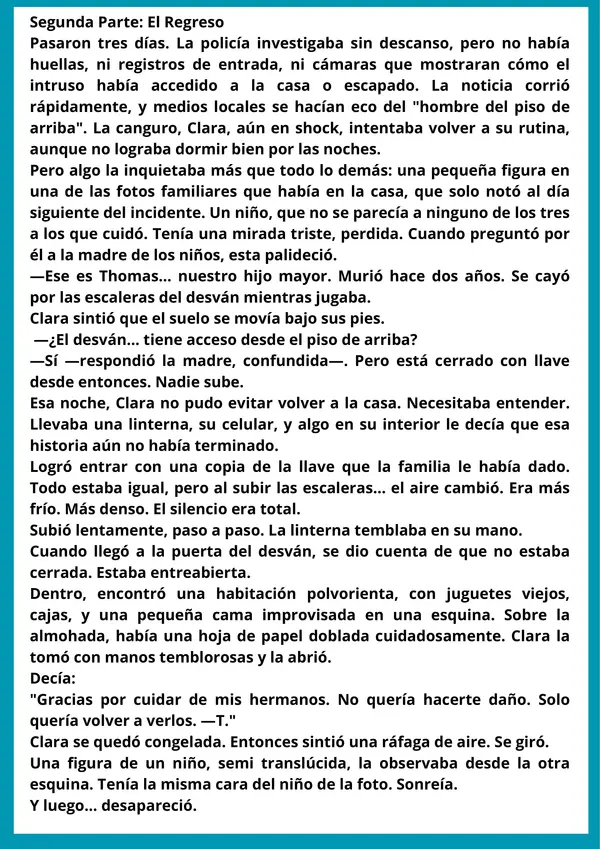 Trabajando la comprensión lectora - Parte 2