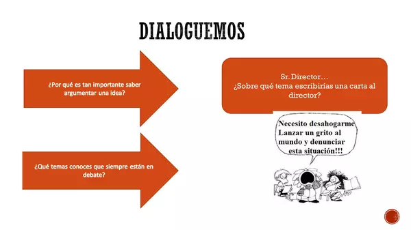 Carta al director - 8° Básico