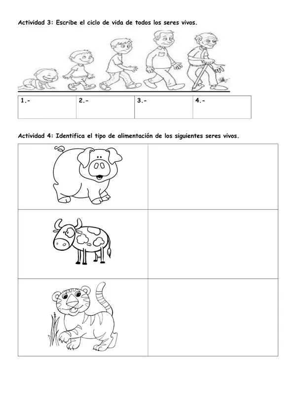 Guía Formativa Unidad Los seres vivos de mi entorno.