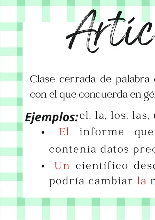 Categoría de palabras póster y lámina a4 