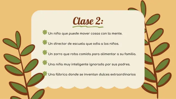 Unidad completa: "Género narrativo" 