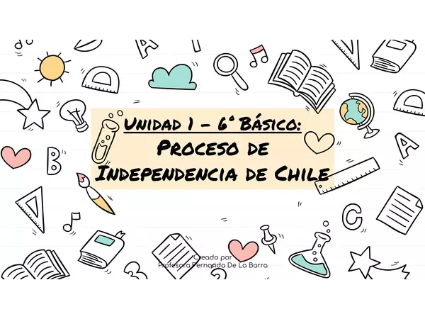 Antecedentes internos y externos de la Independencia de Chile