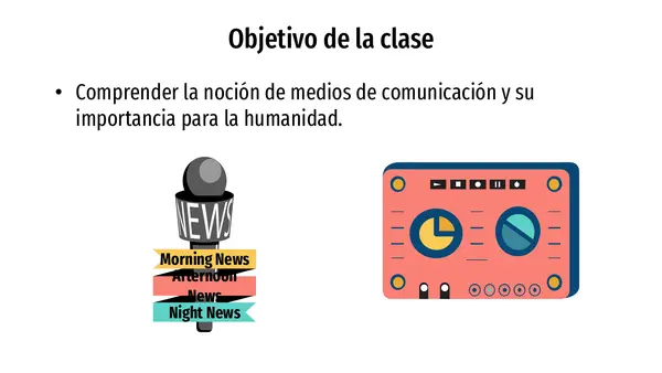 8° - Unidad 4 Los medios de comunicación