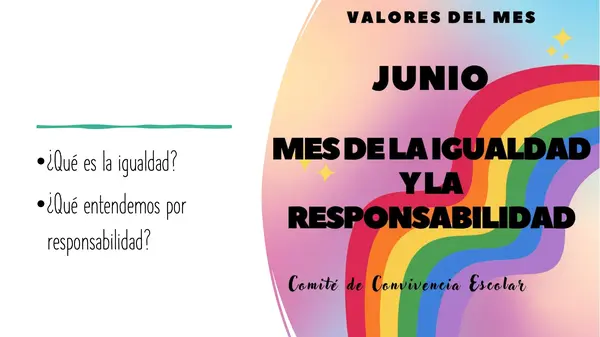 Orientación: La igualdad y responsabilidad"
