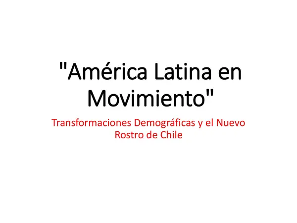 América Latina en movimiento