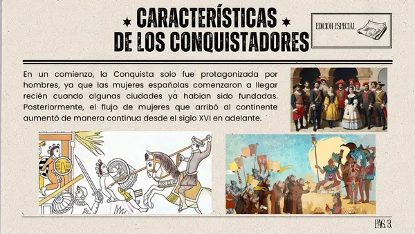 PPT - La conquista de América. 5° básico