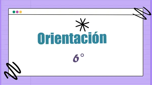 ORIENTACIÓN 