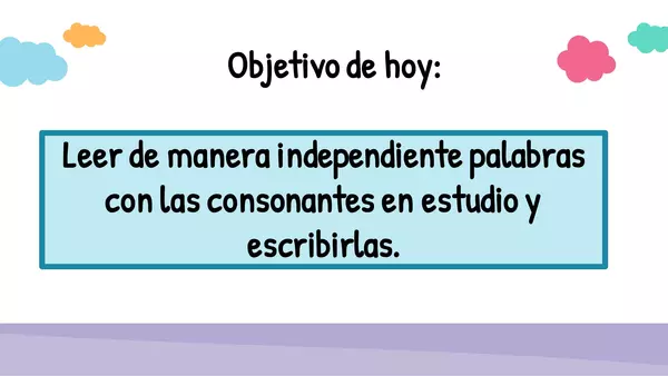 Consonantes