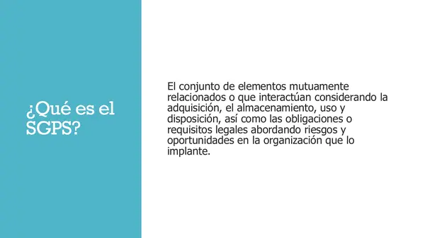 GESTION DE PRODUCTOS QUIMICOS 