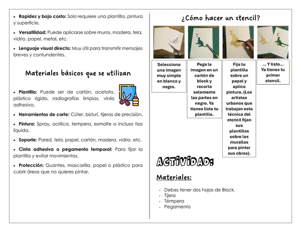 ARTES - Técnica: Stencil