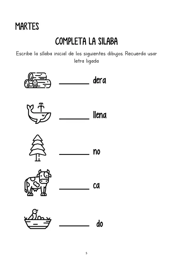 Apoyo Lectoescritura - Tomo 5
