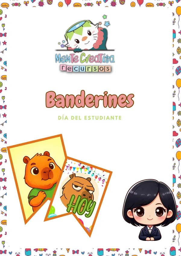 🎉 ¡Celebra el Día del Estudiante con ternura y alegría! 🎉