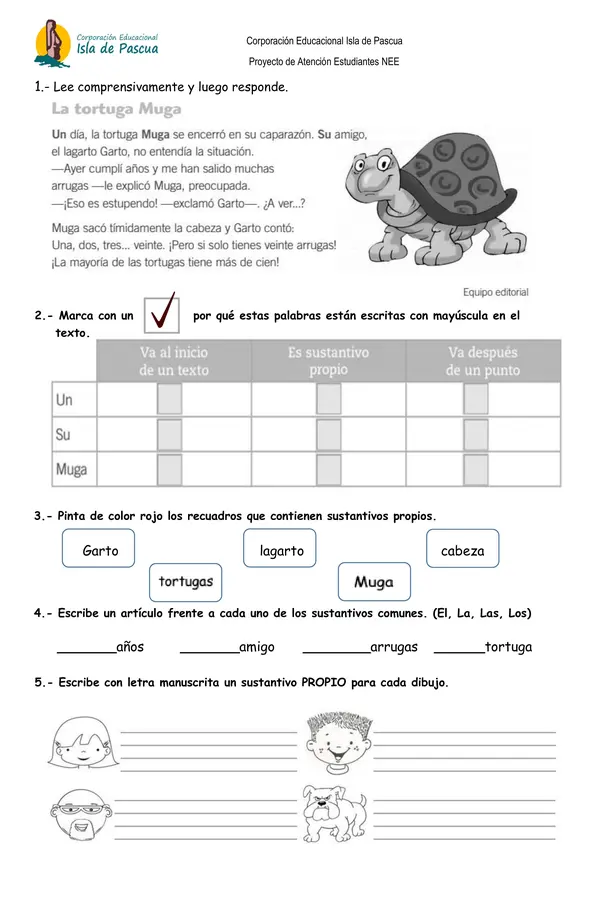 Guía de Autoaprendizaje de Lenguaje y Comunicación.