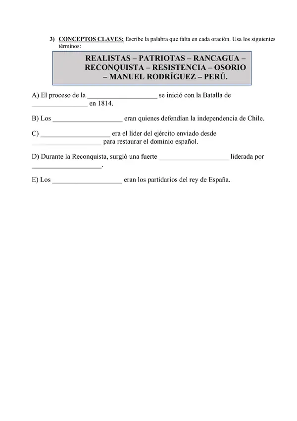 GUIA FORMATIVA RECONQUISTA ESPAÑOLA