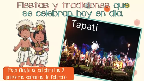 Fiestas y tradiciones de los pueblos originarios en la actualidad.