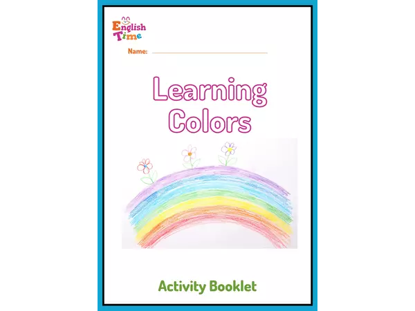 Vocabulary Booklet "Learning Colors"