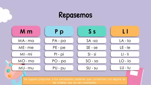 Consonantes
