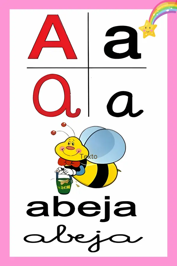 Abecedario en tamaño A4