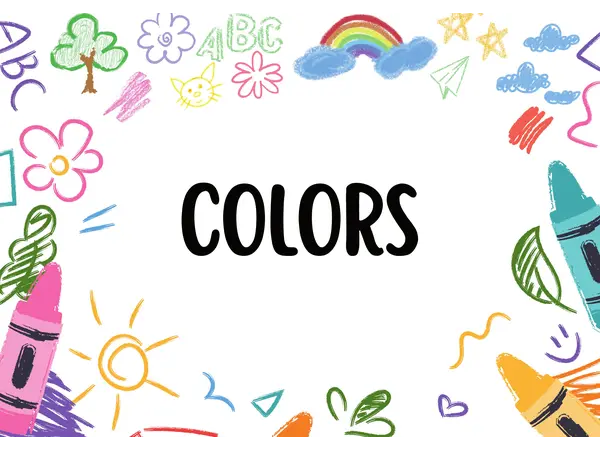 Flashcards: colors