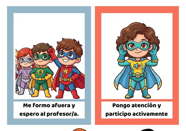 Normas de la Sala Superhéroes y superheroínas