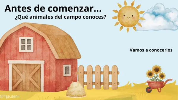Cuento: Reunión de animales