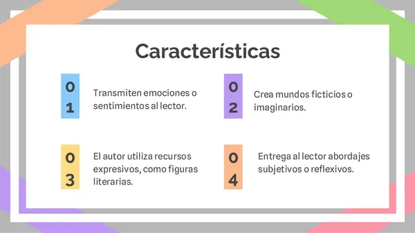 Textos literarios y no literarios