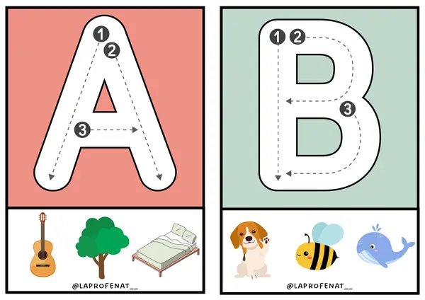 Trazo y asociación ABC